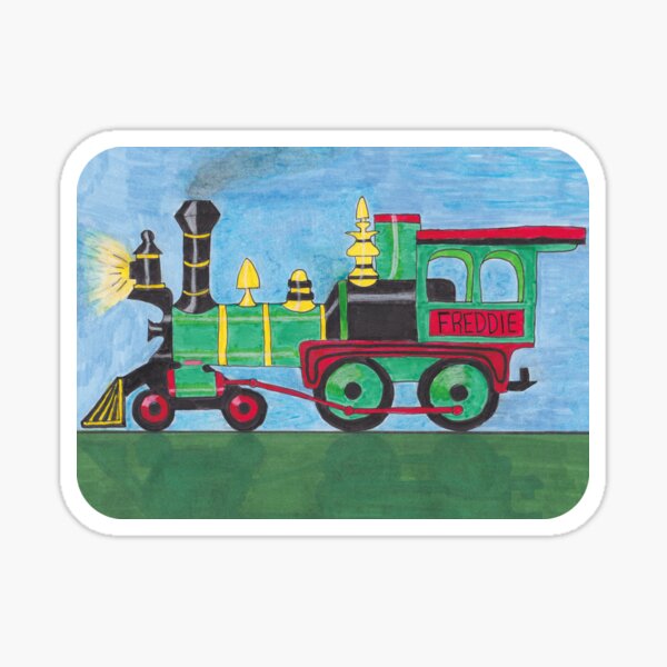 Freddie's Train Sticker