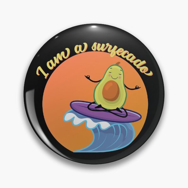 Item preview, surfer avocado summer fun (surfecado) designed and sold by theDlab.