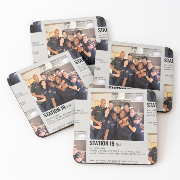 Item preview, Station 19 Card Design Whole Cast  designed and sold by 17Secrets.