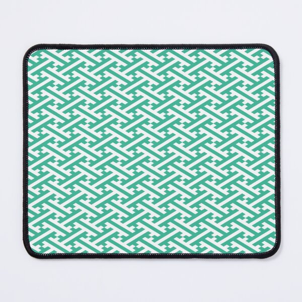 Item preview, Green And Black Sayagata Pattern designed and sold by Blok45.