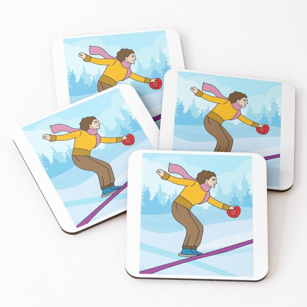 Item preview, Skier Snow Mountains Extreme Sport designed and sold by flofin.