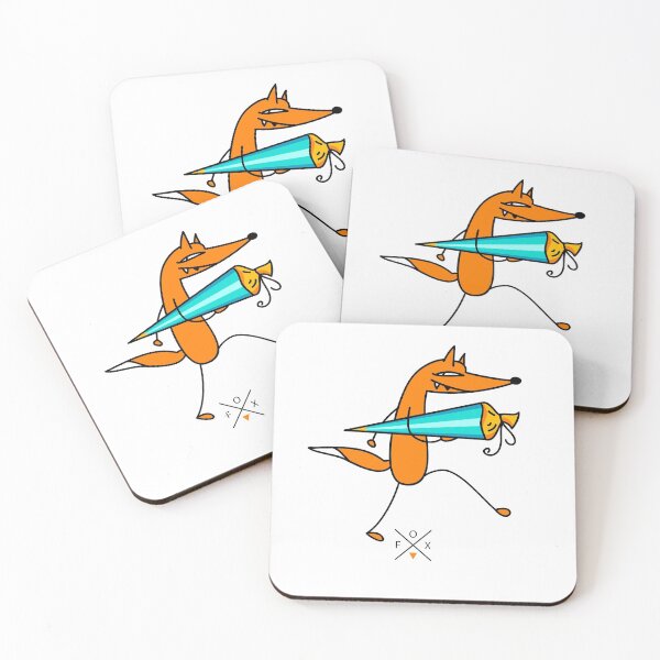 Item preview, Fox with a sugar bag designed and sold by spontania.
