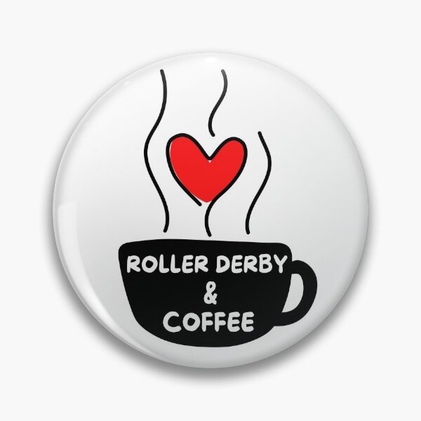 Item preview, Roller derby & coffee designed and sold by TheGreenGoat.