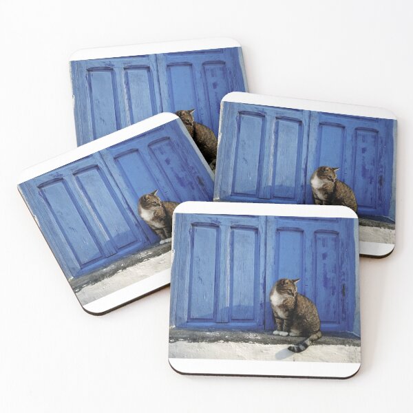 Item preview, Blue cat designed and sold by MariaGuerrero.