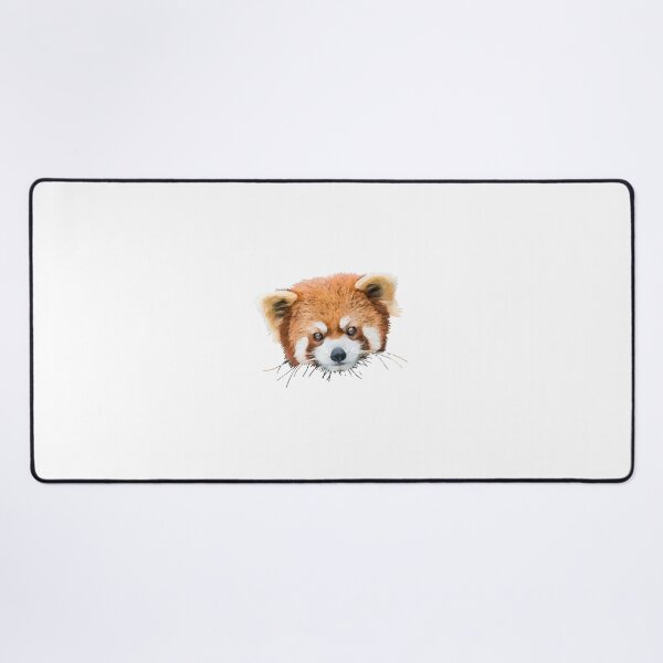Red panda Classic T-Shirt Desk Mat