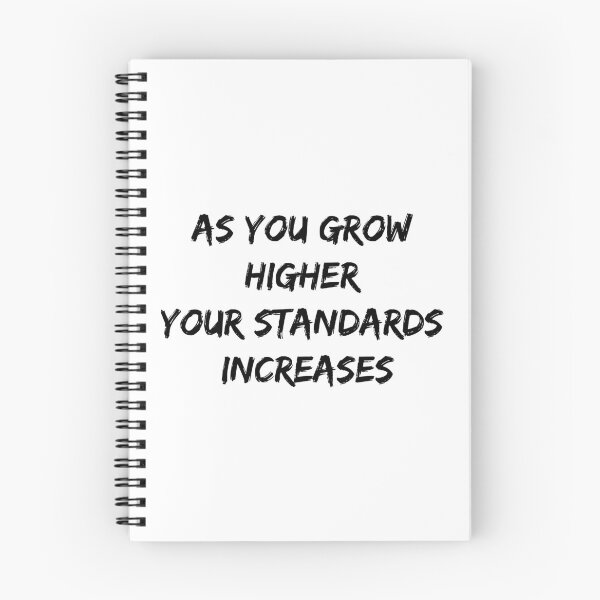 Item preview, As you grow higher your standards increases designed and sold by Jabaroni.