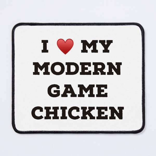 Item preview, I Love My Modern Game Chicken designed and sold by Yviemakes.
