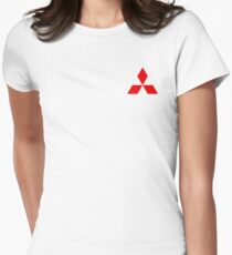 Mitsubishi Logo Women's Fitted T-Shirt