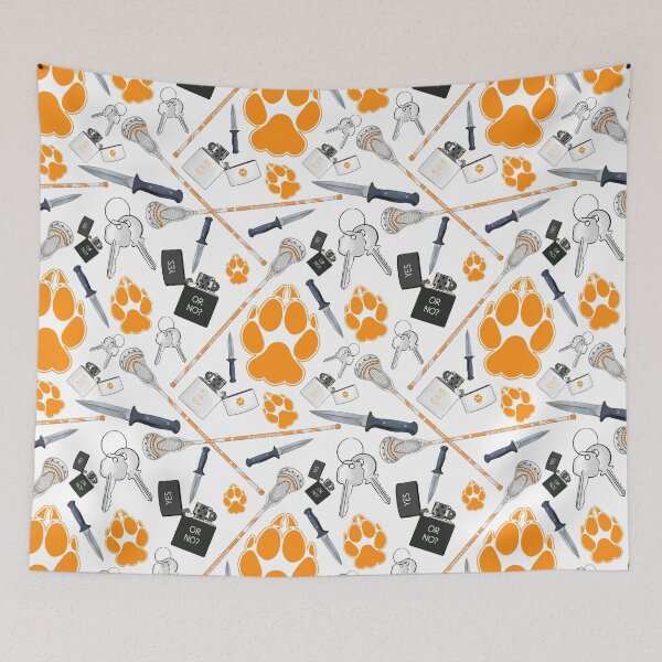 Item preview, Foxes Repeating pattern designed and sold by FoxyOatmeal.