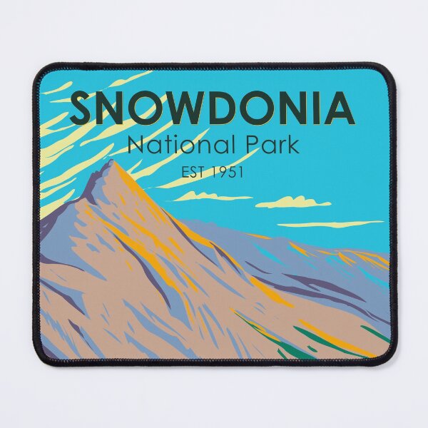 Item preview, Snowdonia National Park Wales Lake Glaslyn Vintage designed and sold by KrisSidDesigns.