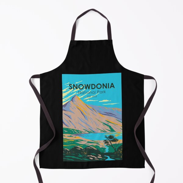 Item preview, Snowdonia National Park Wales Lake Glaslyn Vintage designed and sold by KrisSidDesigns.