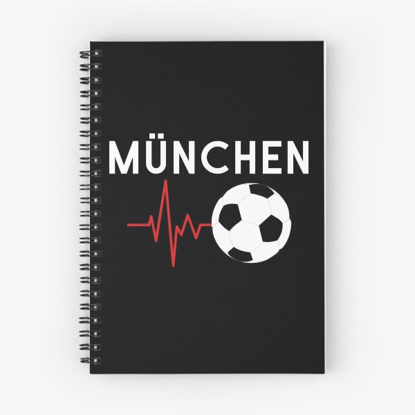 Artikelvorschau, München Fußballliebe mit Herzschlag EKG entworfen und verkauft von HappyPeeps.