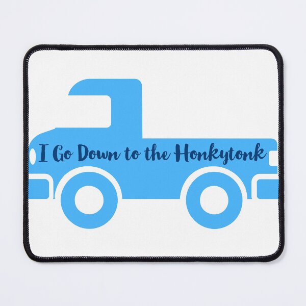 Item preview, Blue Honkytonk Truck designed and sold by Yviemakes.
