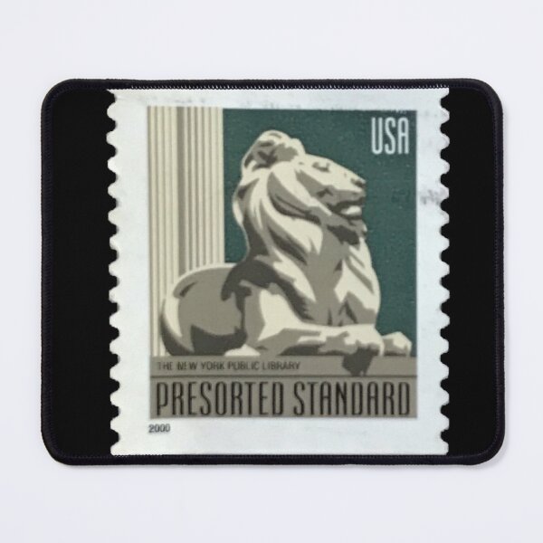 Item preview, Vintage New York Public Library Stamp designed and sold by Yviemakes.