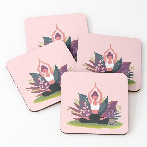 Item preview, Copy of Heavily meditated, woman, yoga designed and sold by Toothless-3377.