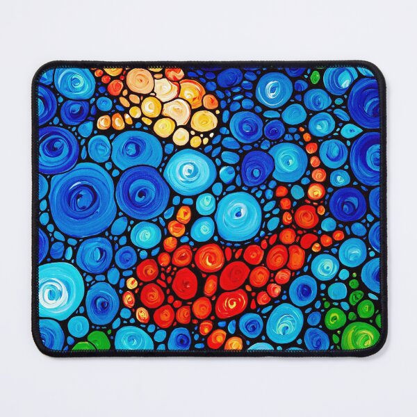 Item preview, Pure Koi Joi - Colorful Mosaic Art By Sharon Cummings designed and sold by Sharon Cummings Art.