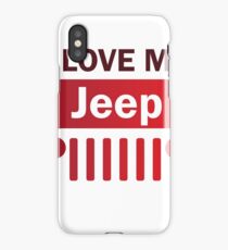 I Love my Jeep iPhone Case