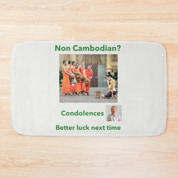 Item preview, "Condolences to Non Cambodians" gr designed and sold by skoumpourdides.