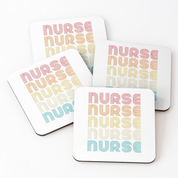 Item preview, Colorful Retro Nurse - Nursing  designed and sold by Designs Of all kinds.