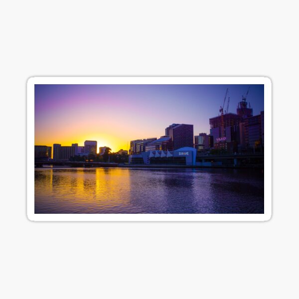 Item preview, Backlit Along the Yarra - Melbourne, Victoria designed and sold by Steven Jodoin.