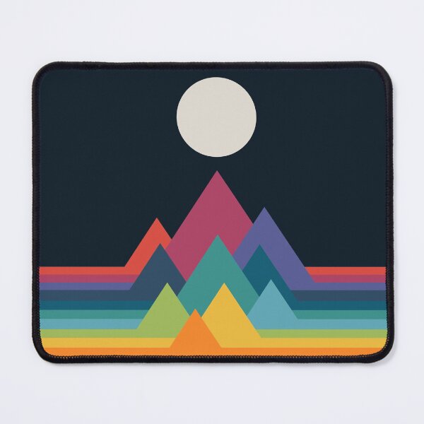 Item preview, Whimsical Mountains designed and sold by AndyWestface.