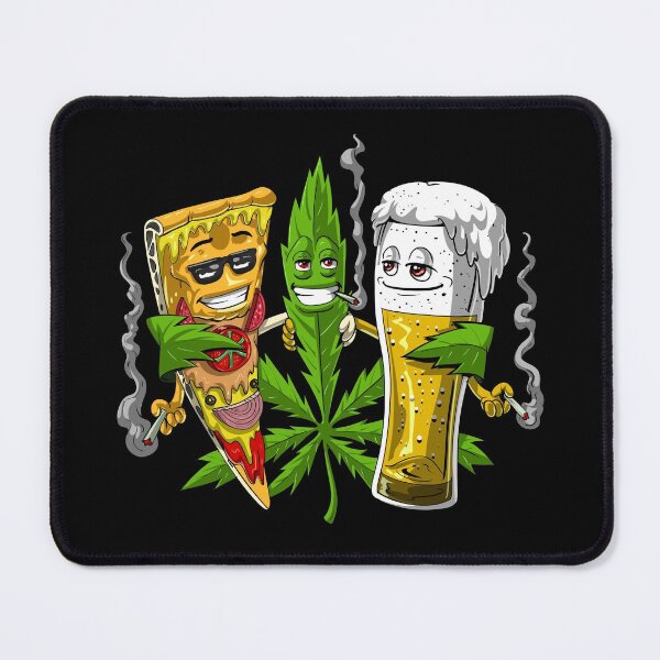 Item preview, Weed Beer Pizza Party designed and sold by underheaven.