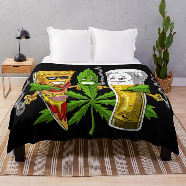 Item preview, Weed Beer Pizza Party designed and sold by underheaven.