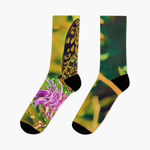 Item preview, Butterfly and Thistle designed and sold by Pegsterpower.