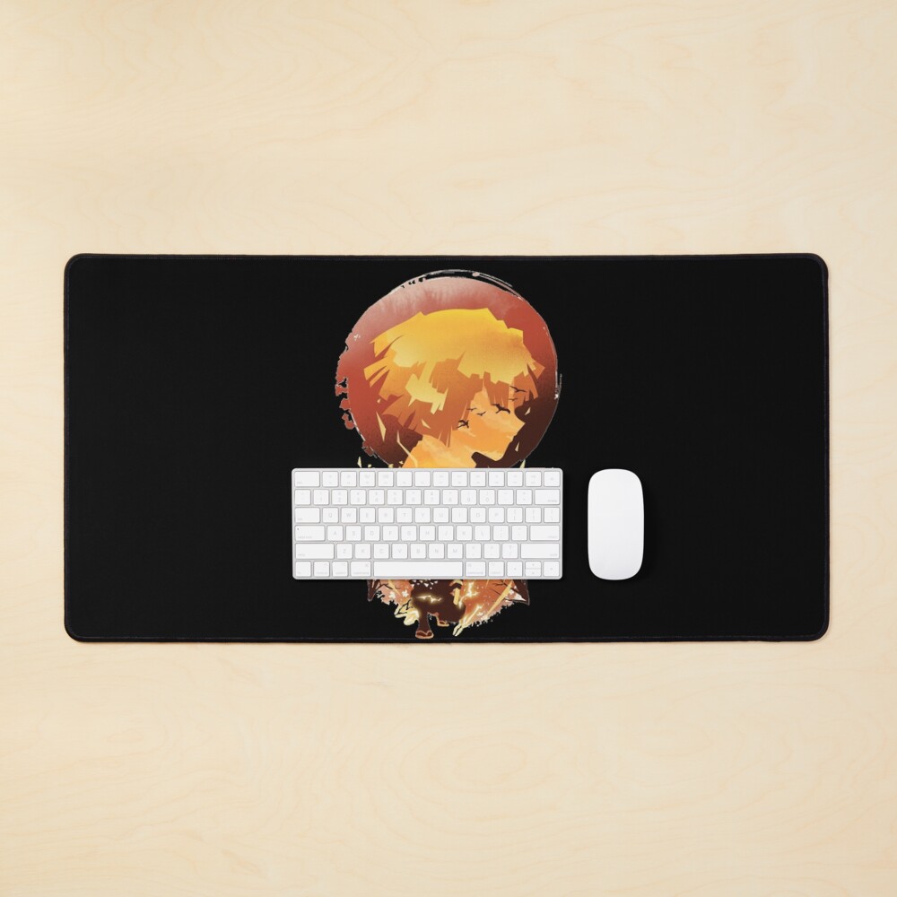 "Demon Slayer Zenitsu" Mouse Pad by Marucchi Redbubble