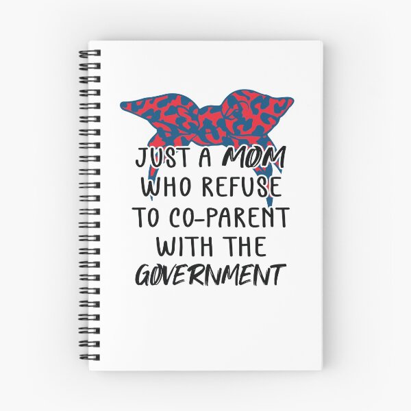 Item preview,  Just a Mom Who Refuse to Co-Parent With the Government / Funny American Skull Parenting Libertarian Mom / Co-Parenting Libertarian Saying Gift  designed and sold by Run to Creations.
