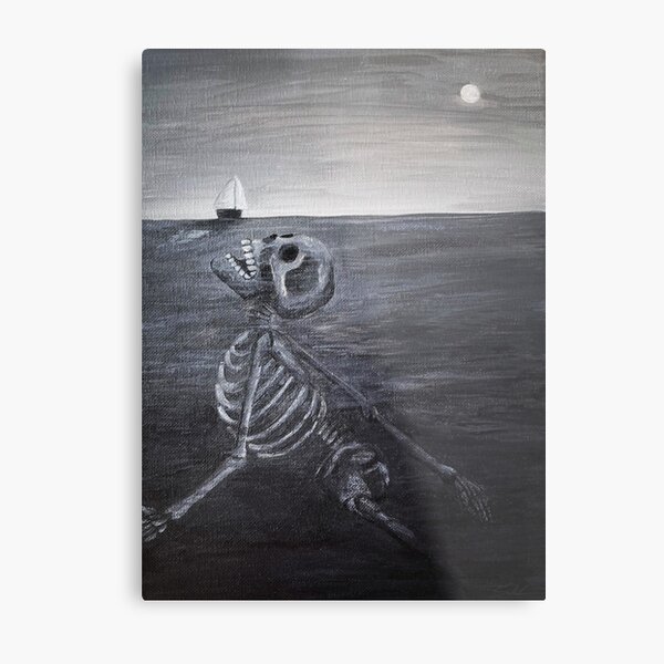 Item preview, Mr. Jones - Spooky Skeleton Ship designed and sold by saruhhh art.