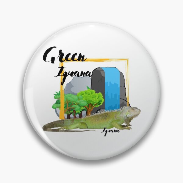 Item preview, Green Iguana | gift for iguana keeper | reptile lover designed and sold by OleeVO.