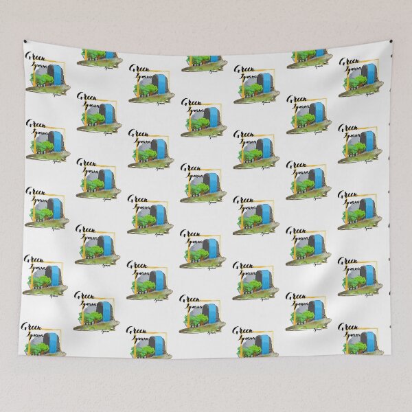 Item preview, Green Iguana | gift for iguana keeper | reptile lover designed and sold by OleeVO.