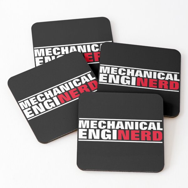 Item preview, Enginerd -Mechanical Engineer Black And White designed and sold by mewsis.