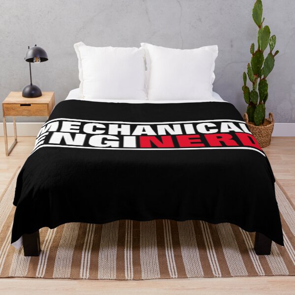 Item preview, Enginerd -Mechanical Engineer Black And White designed and sold by mewsis.
