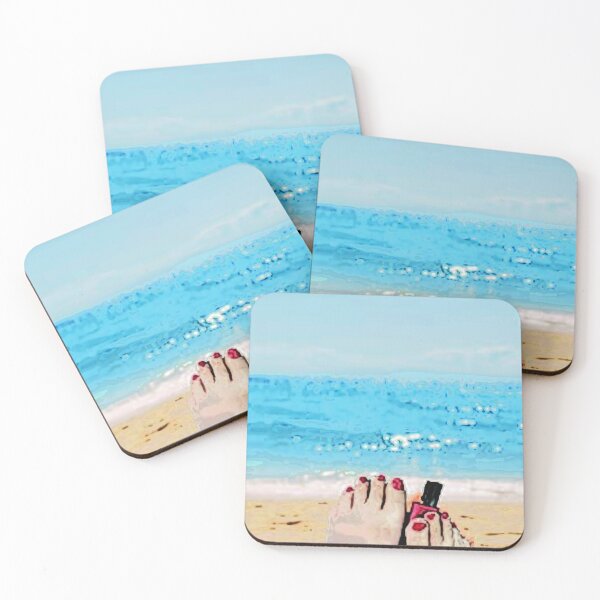 Item preview, Fierce Pink on the Beach  designed and sold by designbywhacky.
