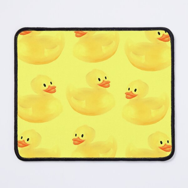 Item preview, Rubber Duckies lemon yellow designed and sold by ArtMeetsPizza.