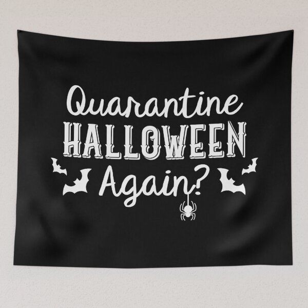 Item preview, Quarentine Halloween Again? (White) designed and sold by FilipeFerreira.