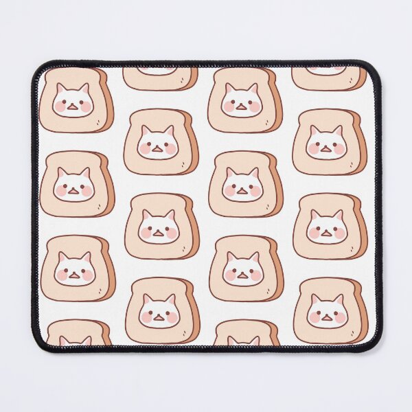 Item preview, cute cat toast design designed and sold by moonbean-art.