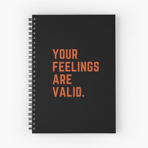 Item preview, Your feelings are valid, your feelings matter, black font  designed and sold by theslowdown.