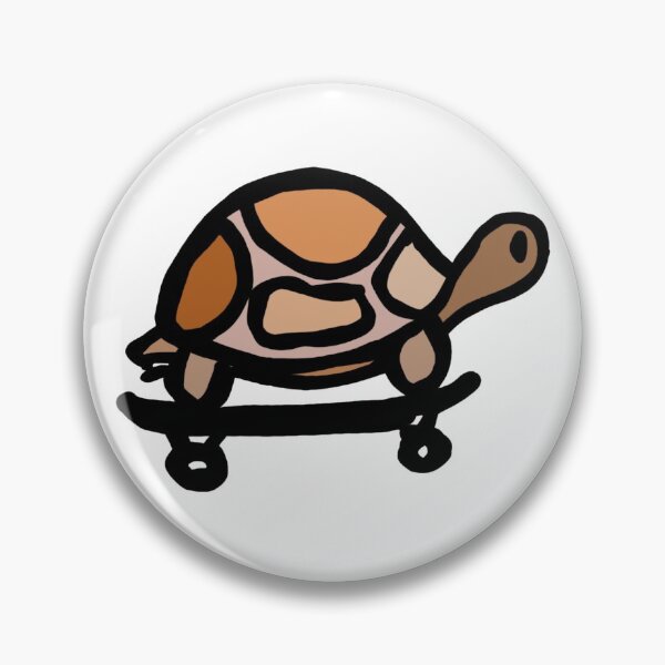 Item preview, Colorful Turtle on a skateboard designed and sold by Loulig.