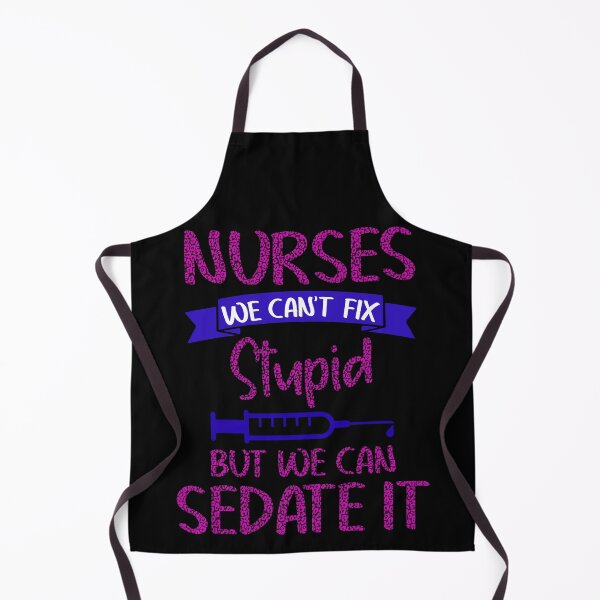 Item preview, Nurses we can’t fix stupid but we can sedate it-leopard print - Nursing  designed and sold by Designs Of all kinds.