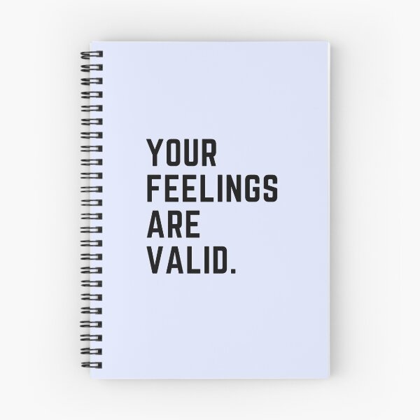Item preview, Your feelings are valid, your feelings matter, black font  designed and sold by theslowdown.