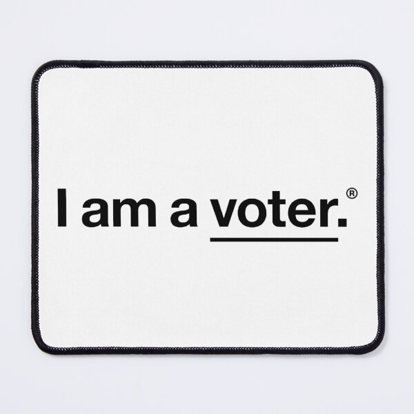 Item preview, i am a voter sticker designed and sold by laurencarroll.