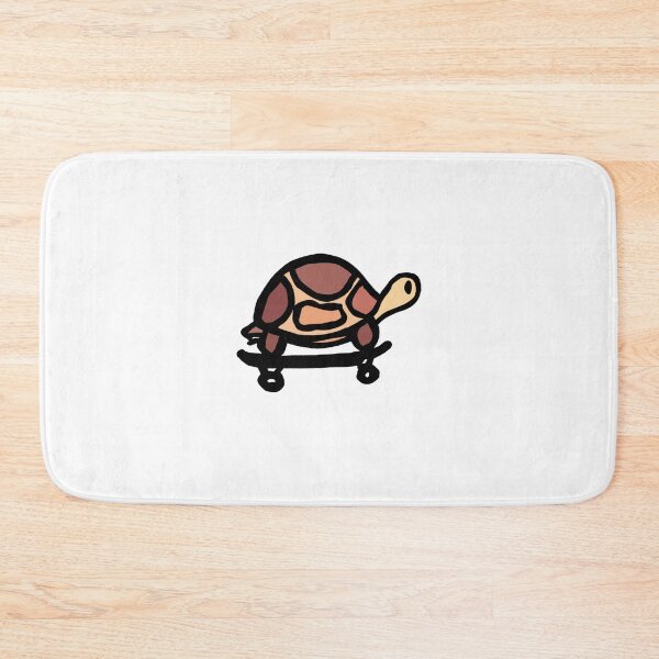 Item preview, Colorful Turtle on a skateboard designed and sold by Loulig.