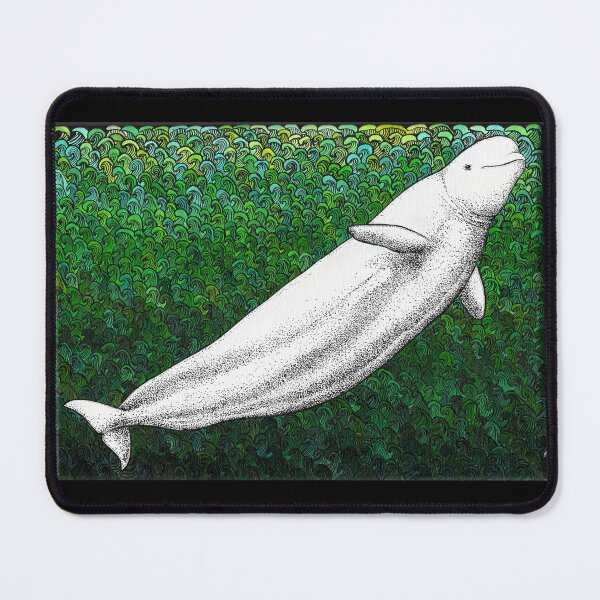 Item preview, Beluga whale in the ocean designed and sold by chloeyzoard.