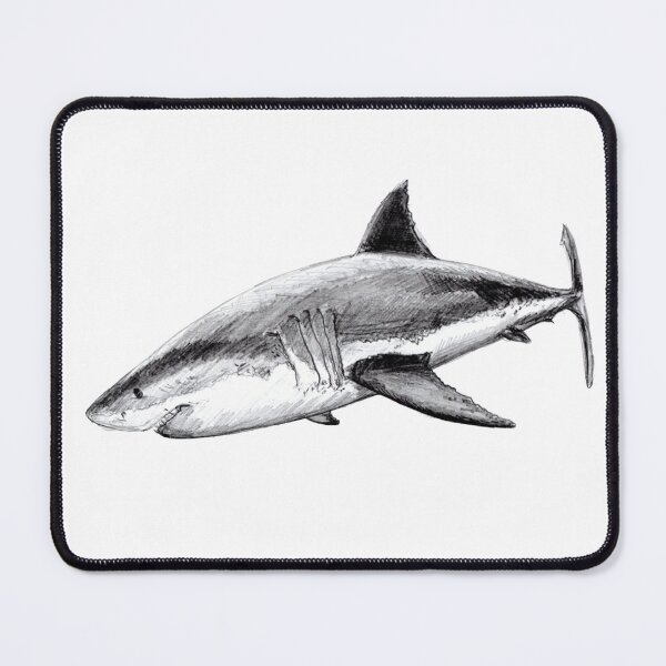 Item preview, Great white shark designed and sold by chloeyzoard.