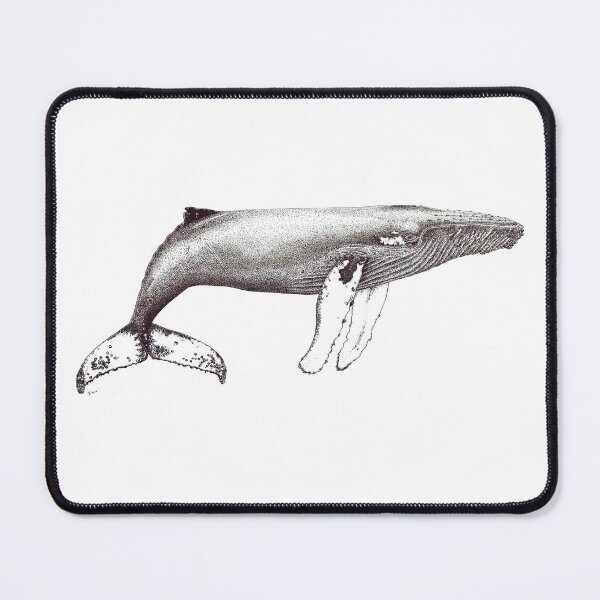 Item preview, Humpback whale ink design designed and sold by chloeyzoard.