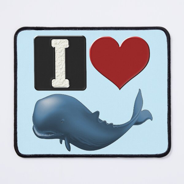 Item preview, I LOVE WHALES designed and sold by Paparaw.