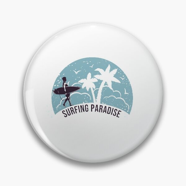 Item preview, Surfing paradise evolution in Ocean blue shore waves designed and sold by felric.